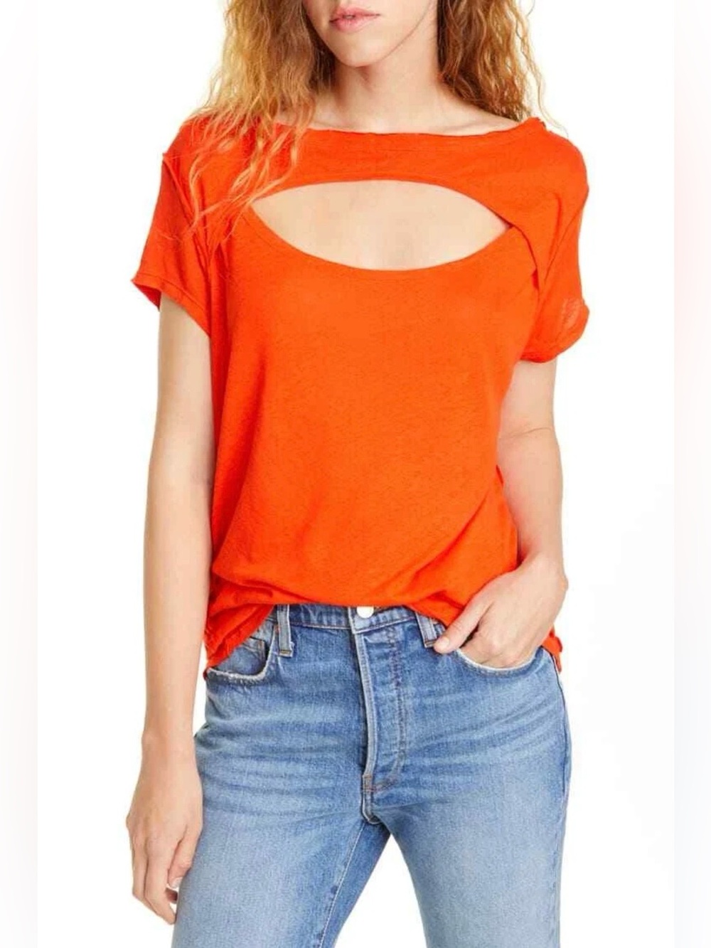 THE FREE PEOPLE - t - shirt  XS
